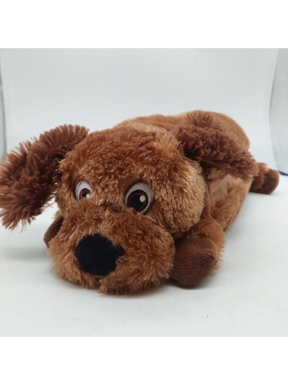 LapGear Lap Pets Tablet Pillow Tablet Stand Puppy Dog Brown Sewn Eyes